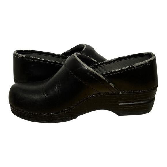 Dansko XP 2.0 Professional Black Leather Nursing Clogs Women's Size 37 6.5-7 - Picture 7 of 9